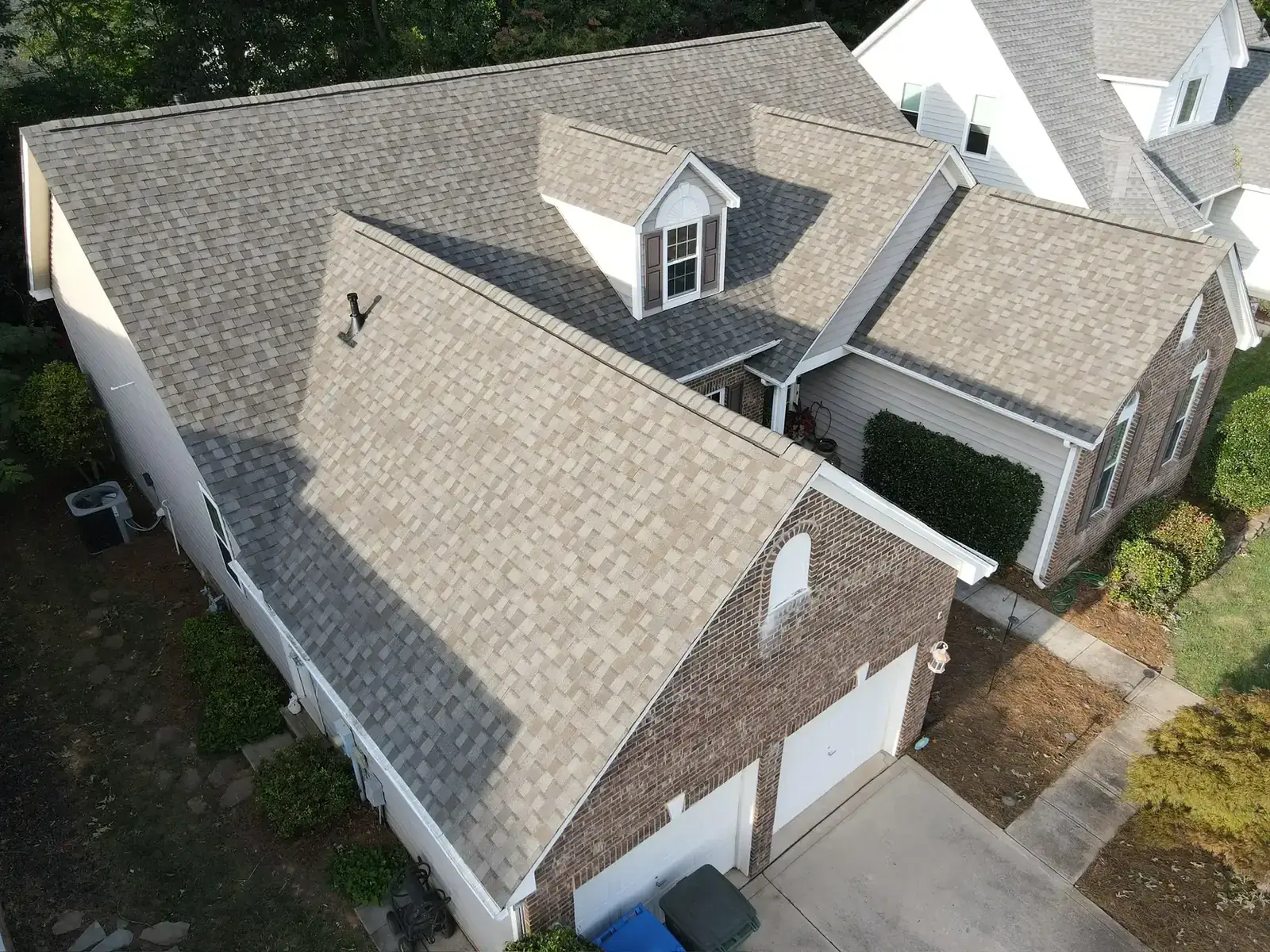 Completed roofing job by Charlotte's Best Roofing and Gutters in Mooresville NC